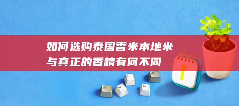 如何选购泰国香米：本地米与真正的香精有何不同？(香米的选择技巧)