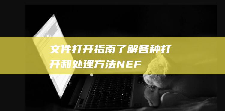 文件打开指南了解各种打开和处理方法NEF